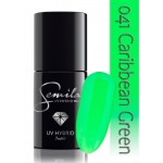 Oja UV Semilac 041 verde Caribbean Green 7 ml